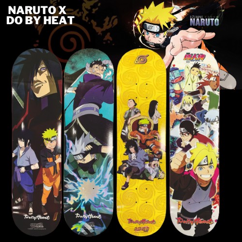 แผ่นสเก็ตบอร์ด DBH X Naruto Skateboard Deck รับประกันของแท้ สินค้าพร้อมส่ง