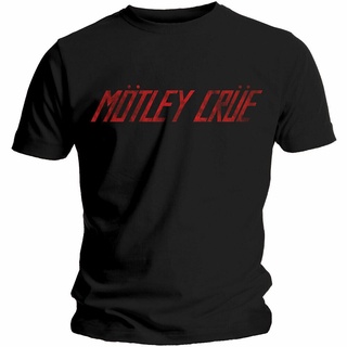 ROUND คอลูกเรือเสื้อยืด พิมพ์ลายโลโก้วงร็อคร็อค Motley Crue สไตล์คลาสสิก สําหรับผู้ชาย
-4XL