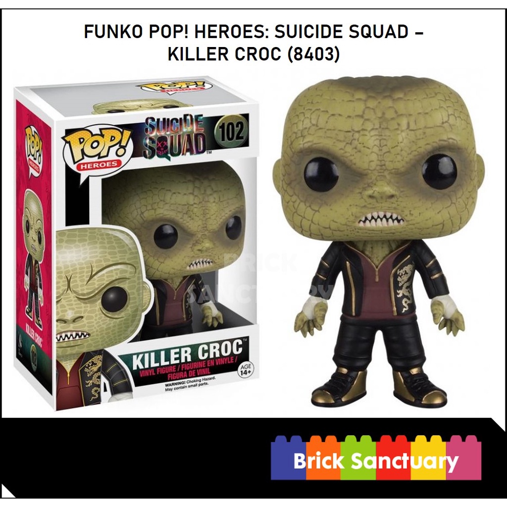 FUNKO ฟังโก้ป๊อป! Heroes : ทีมฆ่าตัวตาย - Killer Croc (8403)