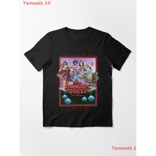 Hero Dragon Quest Smash Bros Essential T-Shirt เสื้อยืดพิมลาย เสื้อยืดผู้หญิง เสื้อยืดผู้ชาย เสื้อยืดคอกลม Oversizeสามาร