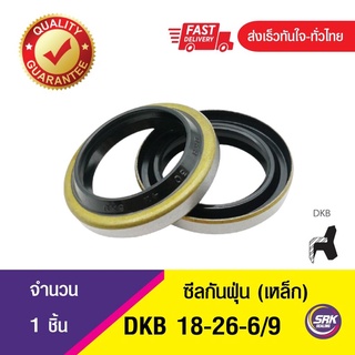 DKB 18-26-6/9 ซีลกันฝุ่นขอบเหล็ก ,Dust seal