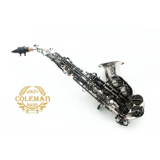 Coleman CL-334S โซปราโนแซกโซโฟน Soprano Saxophone CL334S +ฟรี กระเป๋า และอุปกรณ์ Music Arms