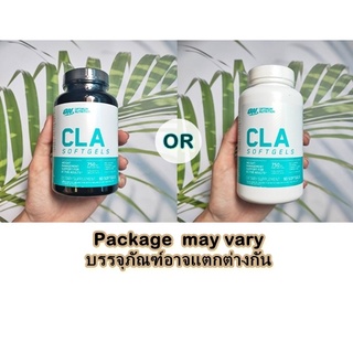 80% Sale!! EXP:06/2023 ซีแอลเอ CLA 750 mg 90 Softgels (ON™ Optimum Nutrition®) Conjugated Linoleic Acid ลดไขมัน เผาผลาญ