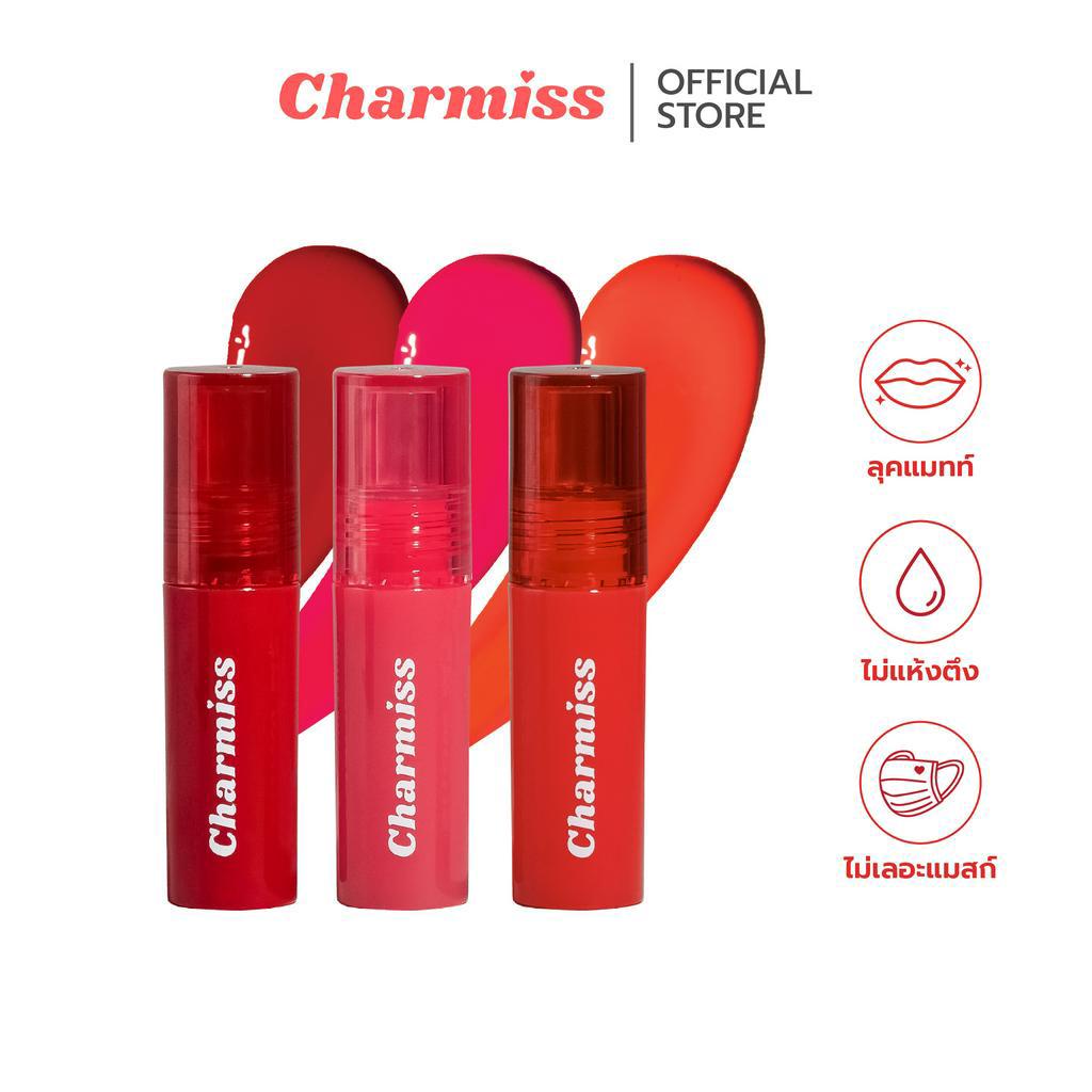 Charmiss Show Me Your Charm Tattoo Matte Tint 2.2 g ทิ้นท์เนื้อน้ำสีสด ปาดเดียวจบ สวยยาวไม่ต้องเติม!