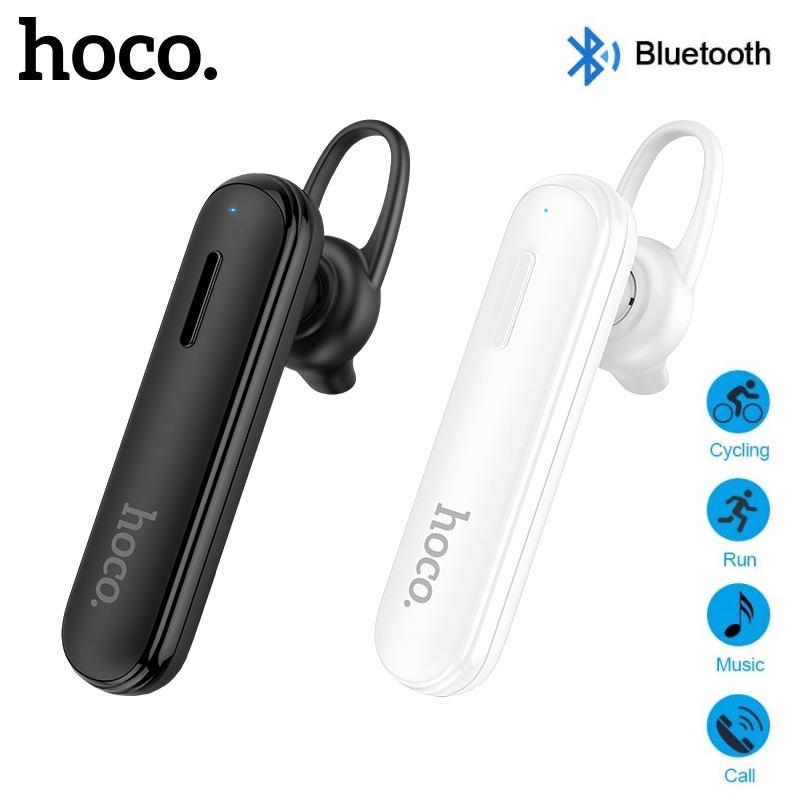 Hoco E36 หูฟังบลูทูธหูฟังเอียร์บัดพร้อมไมโครโฟนหูฟังไร้สายหูฟังชนิดใส่ในหูชุดหูฟังสําหรับ iPhone Sam