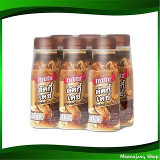 ลัคกี้ เดย์ กาแฟปรุงสำเร็จพร้อมดื่ม 180 มล (6ขวด) โกปิโก้ Kopiko Instant Coffee Lucky Day กาแฟสำเร็จรูป กาแฟพร้อมดื่ม