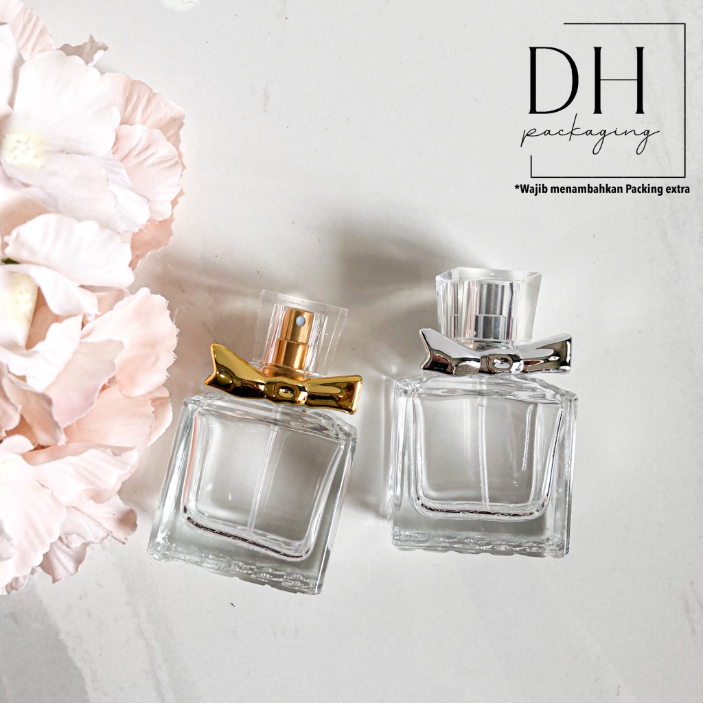 ขวดน้ําหอมเปล่าขนาด 30 มล. Miss Dior Ribbon ขวดน้ําหอมนําเข้าน้ํามันหอม