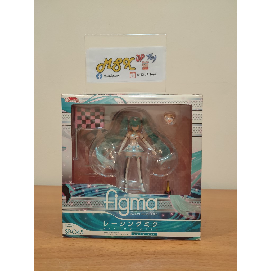 Vocaloid Figure - Hatsune Miku Figma SP-045 Racing Miku 2012 ver.