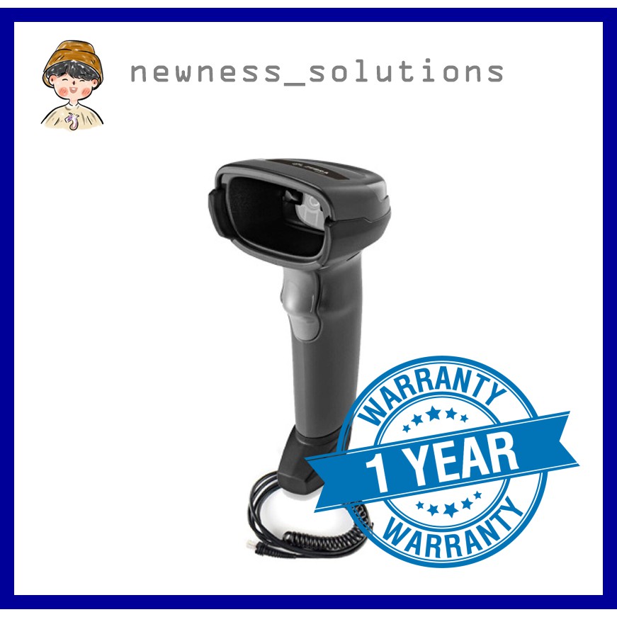 เครื่องอ่านบาร์โค้ด Zebra Symbol DS2208 (1D-2D Barcode Scanner)