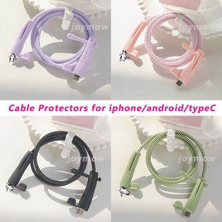 อุปกรณ์ถนอมสายชาร์จโทรศัพท์มือถือ สําหรับ Compatible for Iphone android typec