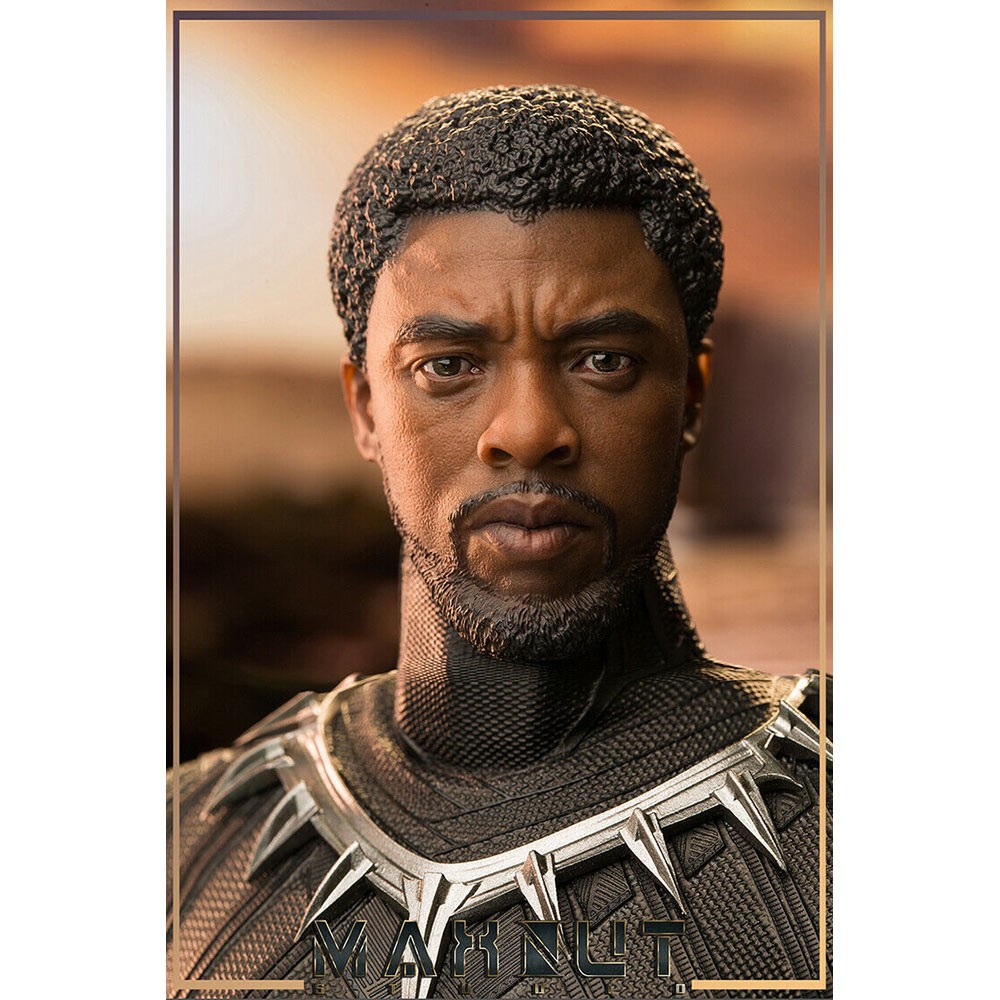 Maxnut Studio KM003 Black Panther Head Sculpt