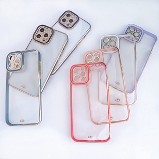 CASE ไอโฟน พร้อมส่งจากไทย เคสนิ่ม เคสกันกล้องขอบเงารุ่น i6 6s i7 i8 se 6plus 6splus 7plus 8plus i11 i11