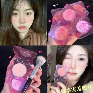 พร้อมส่ง⚡️บลัชออ CVZ บลัชออนเนื้อฝุ่น เม็ดสีแน่น ติดทน บลัช สีธรรมชาติ 5 สี
