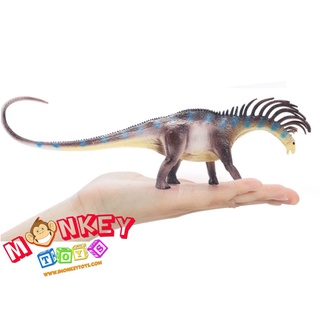 Monkey Toys - โมเดลไดโนเสาร์ Bajadasaurus ฟ้า ขนาด 31.00 CM (จากหาดใหญ่)