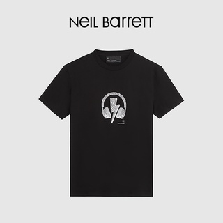 เสื้อยืดพิมพ์ลายแฟชั่น[Lightning Series] เสื้อยืดแขนสั้น พิมพ์ลาย NEIL BARRETT Neo Bennett เหมาะกับฤดูใบไม้ผลิ และฤดูร้อ