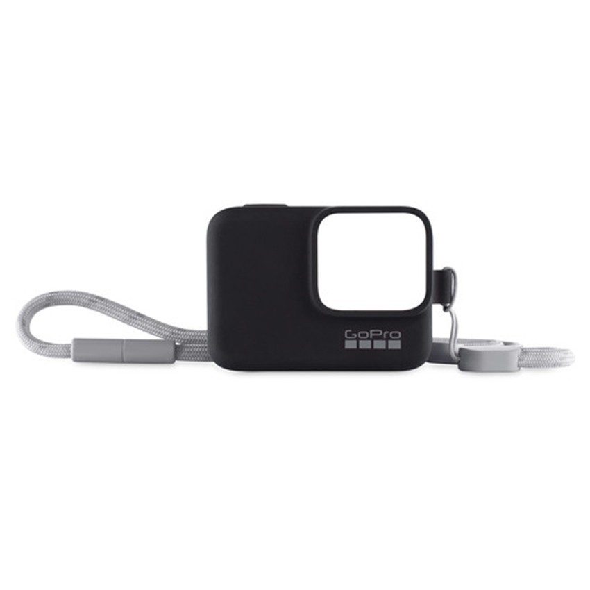GoPro Hero 7 Sleeve + Lanyard (Black)