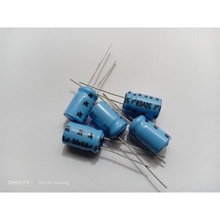 (ชุด 10 ชิ้น)คาปาซิเตอร์ BP bipolar c capacitor  TK 68uf 50v เหมาะกับงาน Audio งานไตหวัน