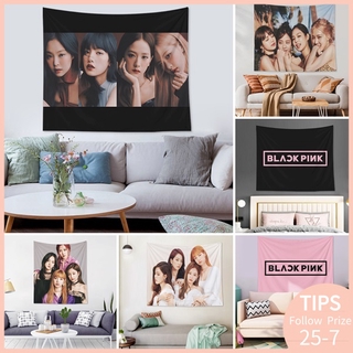 ผ้าแขวนผนังลาย Blackpink