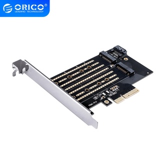 Orico การ์ดแปลงความเร็วสูง PCI Express M.2Interface SSD M.2 NVME เป็น PCI-E 3.0 X4 Gen3 รองรับ 2230-2280