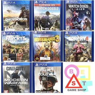 (แผ่นมือ2 ราคาถูก) Far cry 5 Farcry 5 / 4 / Watchdogs 2 Watch dogs legion / Call of duty Cold War / Moder warfare PS4