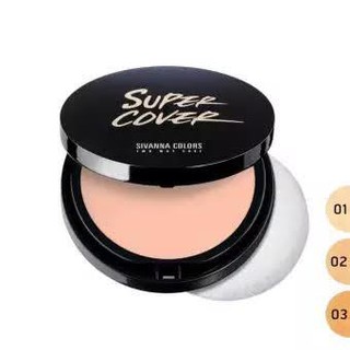 แหล่งขายและราคาแป้งพัฟผสมรองพื้น Sivanna Colors  Super Coverอาจถูกใจคุณ