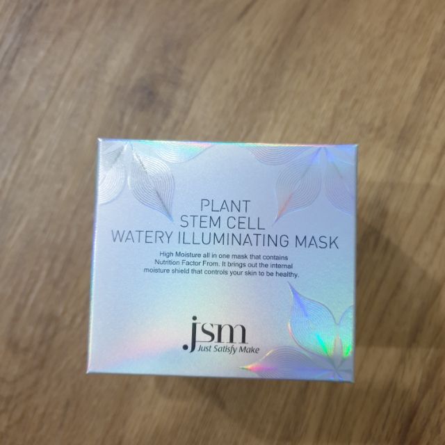 JSM Plant stem cell watery illuminating mask