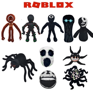 Roblox Doors Plush Doll Rainbow Friends Robot One-eyed Plush Toy Screech Glitch Monster Soft Animal Dolls Christmas Kid Gift