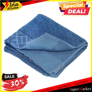 ผ้าขนหนู H&amp;L STYLE MOSAIC 16X32 นิ้ว สีน้ำเงิน ผ้าเช็ดผม TOWEL H&amp;L STYLE MOSAIC 16X32" BLUE