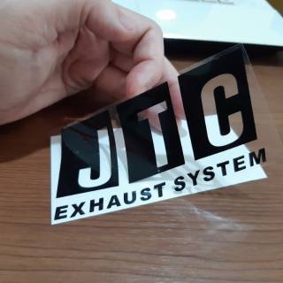 สติกเกอร์โลโก้ Jdm JTC