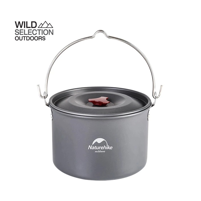 Naturehike Thailand หม้อทำอาหาร หม้ออุปกรณ์สำหรับ Camping Picnic หม้อสนาม Picnic hanging pot / NH17D