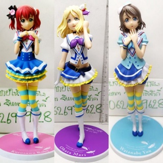 (แท้/มือ1,2) SEGA Love Live! Sunshine!! SPM Figure Ruby Kurosawa Aozora,Ohara Mari Aozora Jumping Heart Version รูบี้