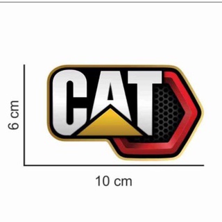 สติกเกอร์ Caterpillar CAT สําหรับตกแต่ง