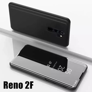 Case OPPO Reno2F เคสเปิดปิดเงา สำหรับรุ่น Oppo Reno 2F เคสออฟโป้ Smart Case เคสฝาเปิดปิดเงา สมาร์ทเคส เคสตั้งได้ Oppo Re