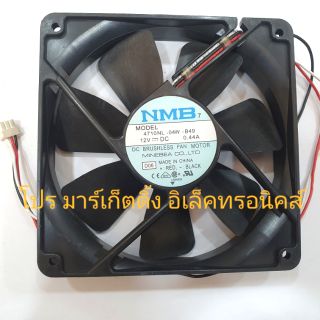 พัดลม 120×120×25mm 12v 0.44a 3สาย