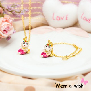 Necklace, Bracelet / สร้อย, สร้อยข้อมือ : Ganesha / ปางเสวยสุข