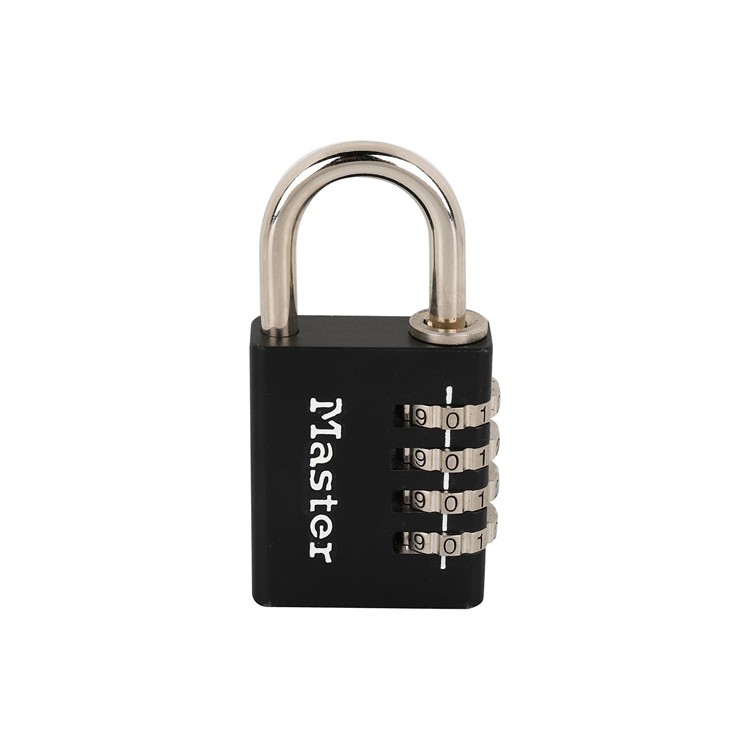 กุญแจรหัสคล้อง MASTER LOCK 7640EURDBLK 40มม. | MASTER LOCK | 7640EURDBLK กุญแจคล้อง อุปกรณ์ประตู ประตูและหน้าต่าง