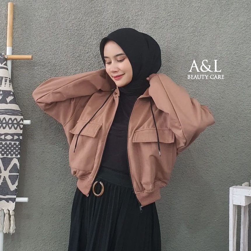 ผู้หญิง CROP HOODIE / WOMENS CROP ZIPPER HOODIE - ZARA