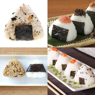 [2 ชิ้น] [แม่พิมพ์ข้าวปั้นซูชิ พลาสติก สามเหลี่ยม] [ชุดแม่พิมพ์เบนโตะ ข้าวปั้น โอนิกิริ] [แม่พิมพ์ซูชิ Diy]