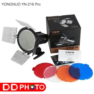 ไฟต่อเนื่อง LED  YONGNUO YN216 Pro LED Video Light For Canon Nikon DSLR รับประกัน 1 ปี