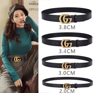 Korean Style Belt Fashion Womens Belt Simple Wild Thin Belt Decoration Double G Letter Ladies Belt Out Hundred Matching Accessories