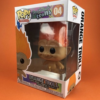 Funko POP Orange Troll Good Luck Trolls 04