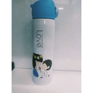 (pure Love) Pure Love 500มล.ขวดน้ําสูญญากาศ Pcq