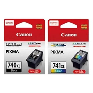 ตลับหมึก Canon 740XL - BK + 741XL - CL ของแท้