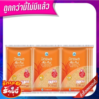 มิตรผล น้ำตาลอ้อยธรรมชาติ 500 กรัม x 12 ถุง Mitr Phol Natural Cane Sugar 500 g x 12 Bags