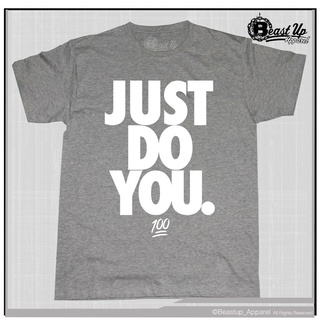 T-shirt  เสื้อยืด พิมพ์ลาย Just Do You สไตล์ฮิปฮอป Dj One Hundred 1 Hunnid Tee Keep It 100 HeatherS-5XL