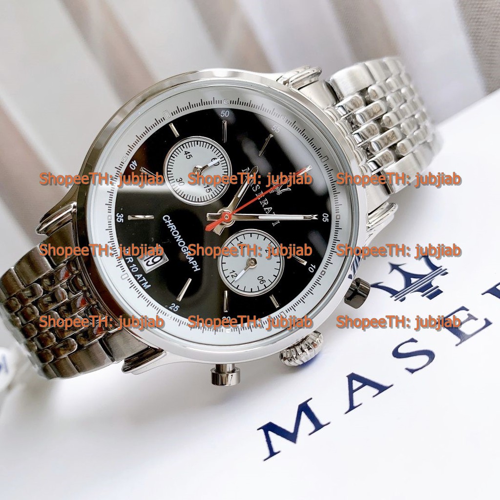 [Pre] Maserati Legend 42mm R8873638001 R8873638002 R8873638003 Men Watch นาฬิกาผู้ชาย