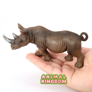 Animal Kingdom - โมเดลสัตว์ แรด ขนาด 14.00 CM (จากหาดใหญ่)