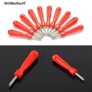 [WillBeRedT] Auto Bicycle Tire Valve Core Remover Wrench Spanner Repair Tool 3.7" Long [NEW]