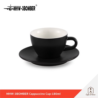 MHW-3BOMBER Cappuccino Cup แก้วกาแฟ แก้วคาปูชิโน ขนาด 180 ml