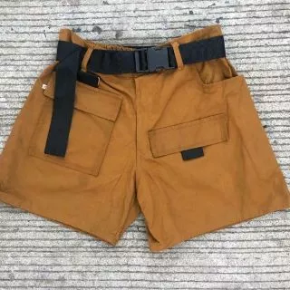 👖กางเกงวินเทจ ขาสั้น แถมฟรี!!เข็มขัด